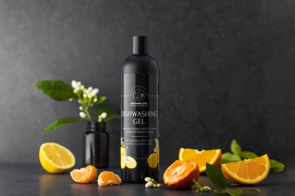 Dishwashing Gel with Lemon, Orange and Naartjie Essential Oils